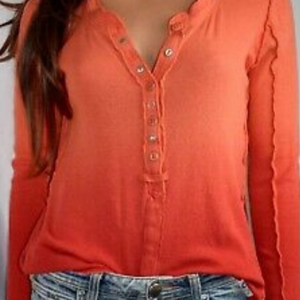 Free People Cozy Up Henley, size small